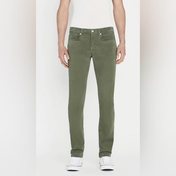 Frame Denim Other - Frame Denim Men's Green Slim Jeans